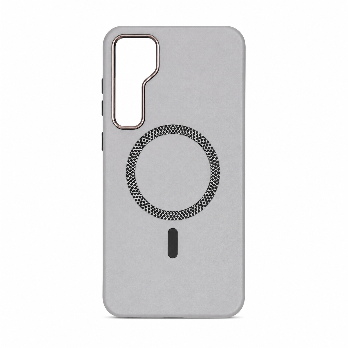 Funda Piel Magnética Anillo Metálico para Samsung A35 - A55