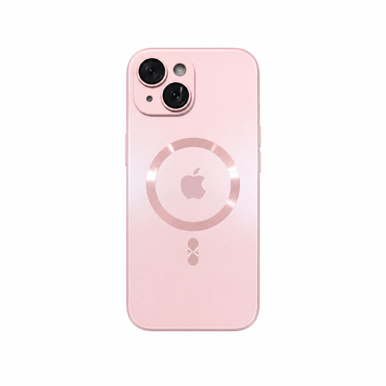Funda Esmerilada MagSafe Aro Cámara para iPhone 15