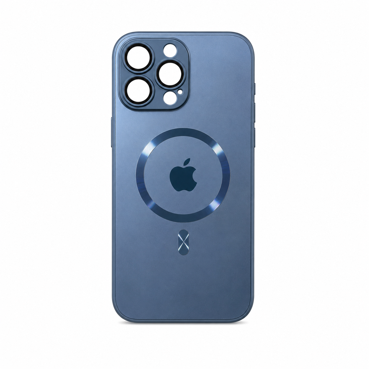 Funda Esmerilada MagSafe Aro Cámara para iPhone 16 Pro Max