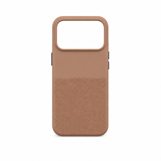 Funda Bicolor Textura Saffiano Slim para iPhone 17 Pro Max