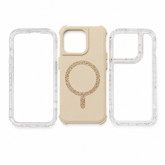 Funda MagSafe con Glitter para iPhone 15 Pro