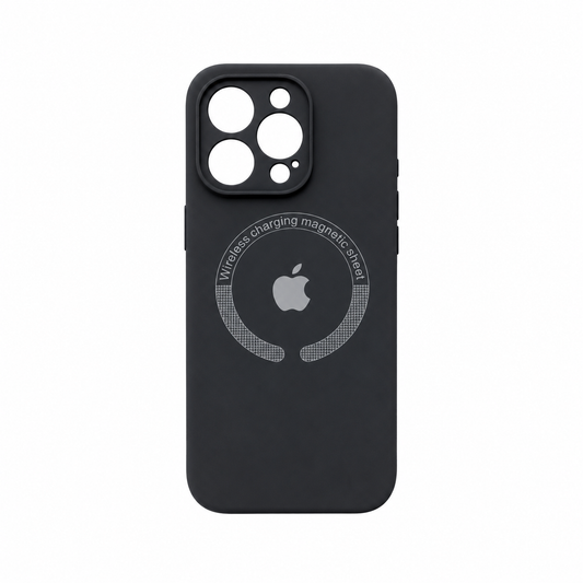 Funda Silicona MagSafe con Logo Apple para iPhone 14 Pro