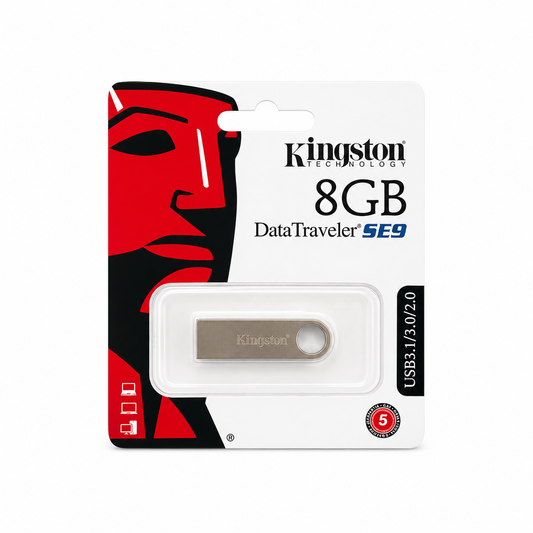 Memoria USB Kingston DataTraveler SE9 – Metálica Original