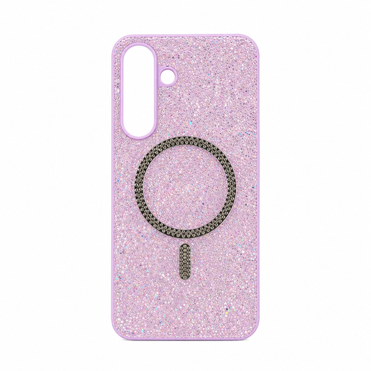 Funda Frost Mag-Series con Anillo Magnético Soft Pink para Samsung S25 FE