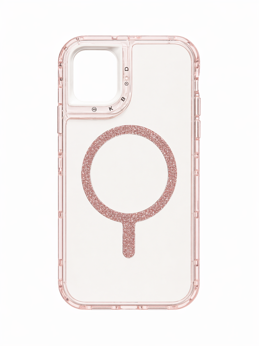 Funda 360 de 3 Piezas con Glitter para iPhone 11