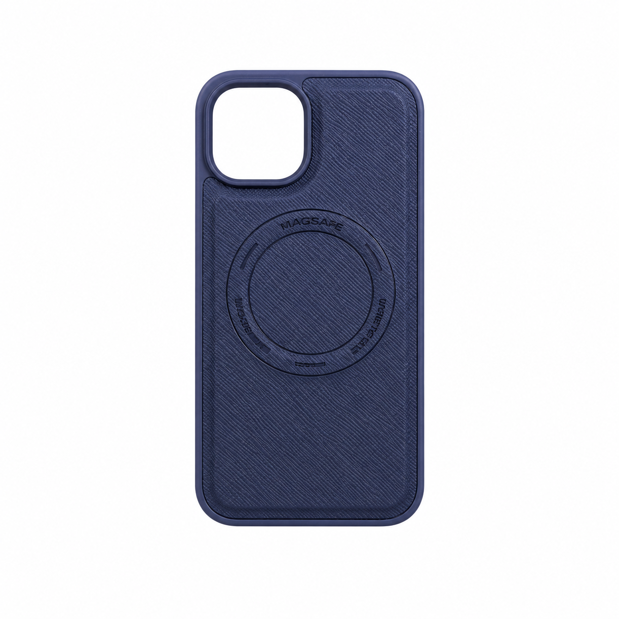 Funda Texture Leather con Carga Magnética para iPhone 13-14-15