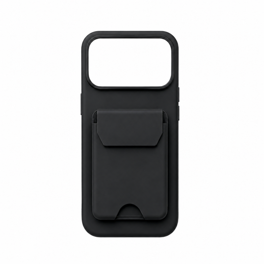 Funda Silicona Tarjetero Tapa iPhone 17 Pro Max