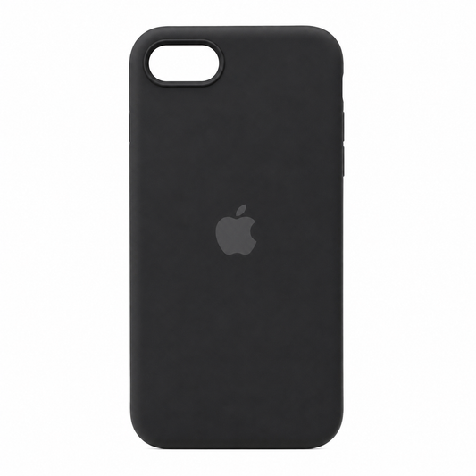 Funda Silicona Líquida Logo Apple para iPhone 16e 17e