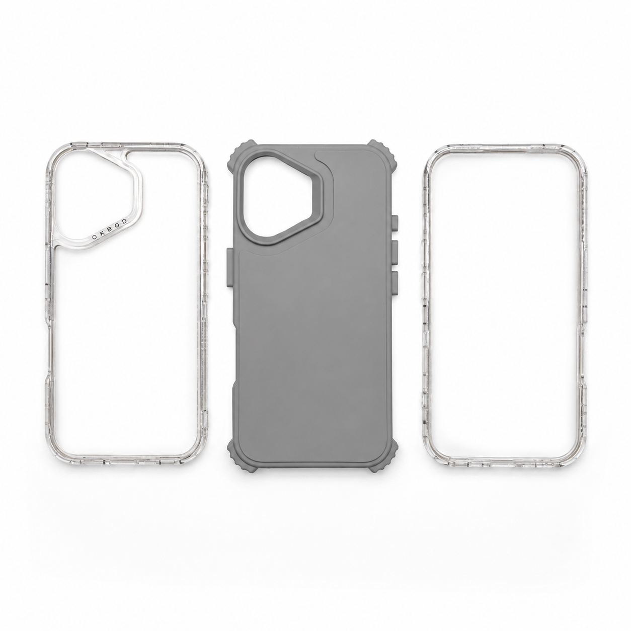 Funda Jelly Clear con Protección de Cámara para iPhone 16