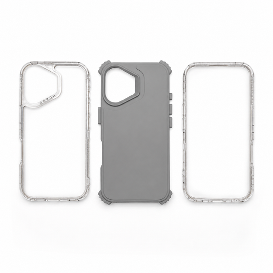 Funda Jelly Clear con Protección de Cámara para iPhone 16