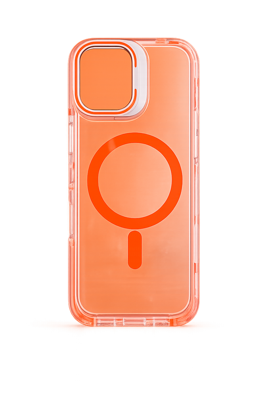 Funda Híbrida Magnética con Refuerzo de Cámara para iPhone 17