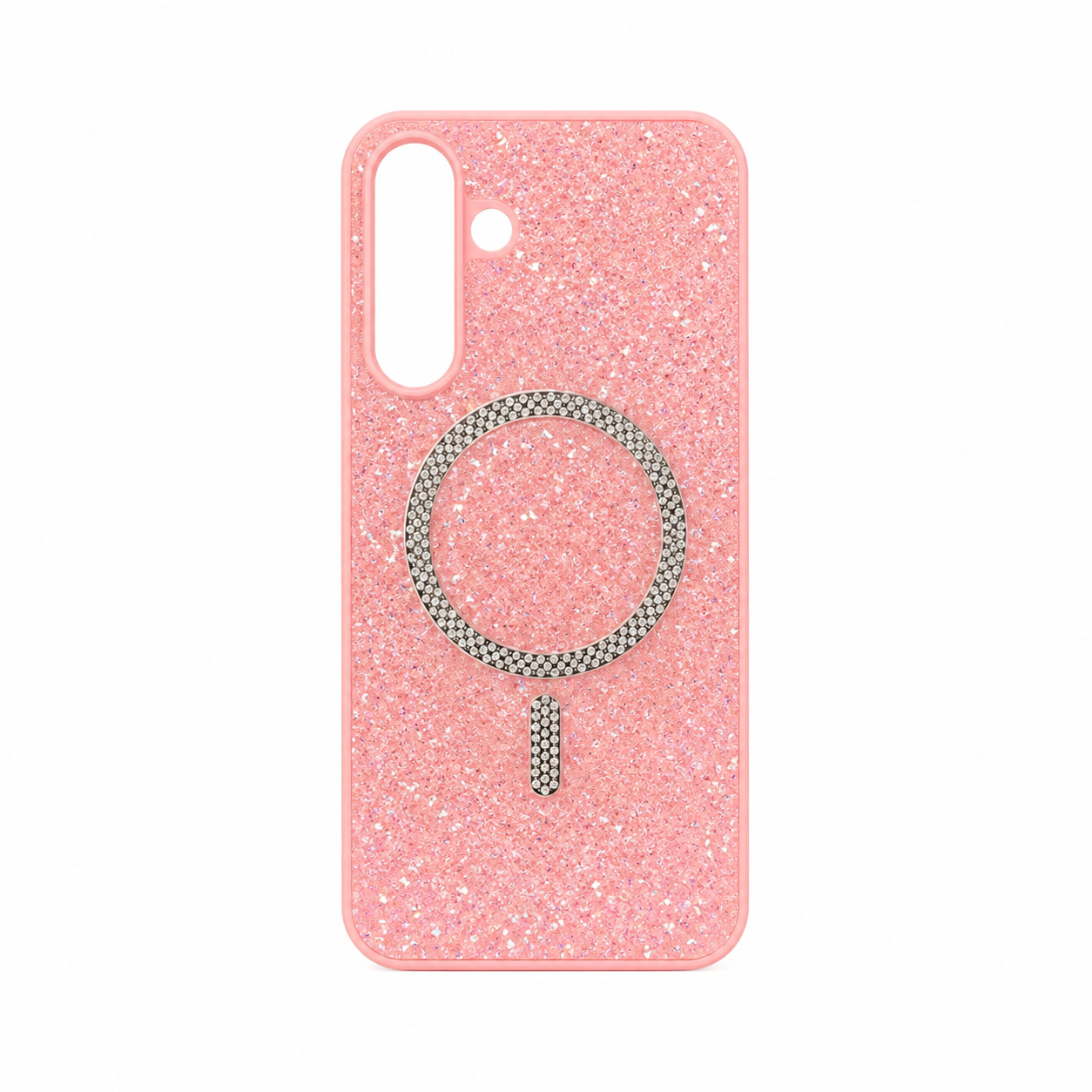 Funda Frost Mag-Series con Anillo Magnético Soft Pink para Samsung S25 FE