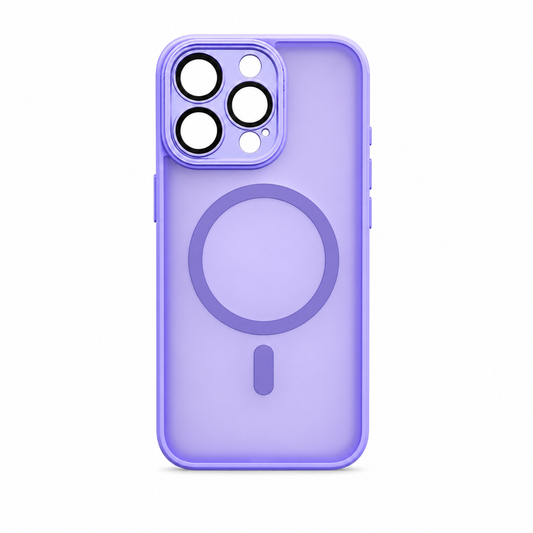 Funda Matte MagSafe con Protector de Cámara para iPhone 16 Pro Max