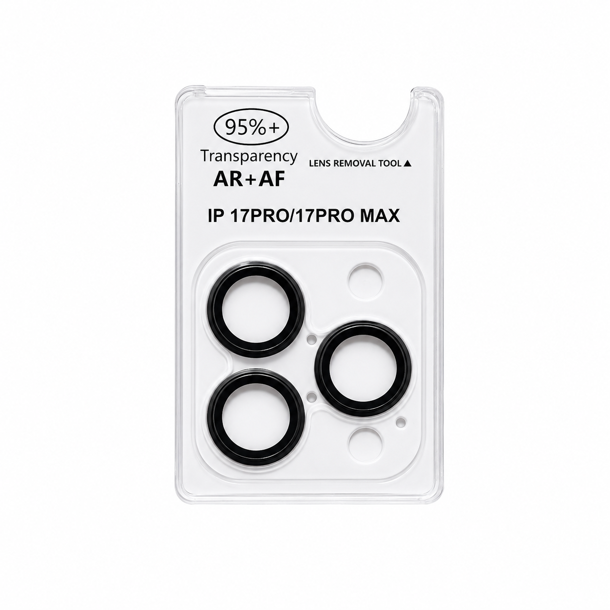 Protector de Lentes Premium para iPhone 17 Pro / 17 Pro Max