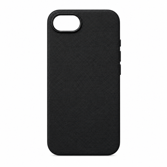 Funda Tejida Antideslizante iPhone 16e 17e Negro Mate Slim