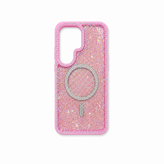 Funda Glitter Strass MagSafe para Samsung S26 Ultra