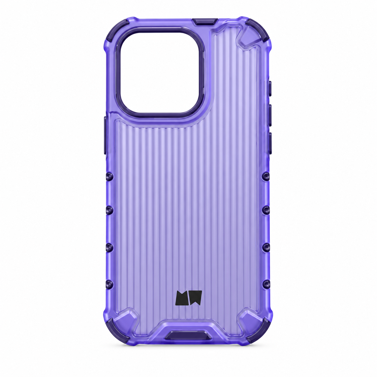 Funda Antigolpes Rayas Verticales Reforzada iPhone 15 Pro