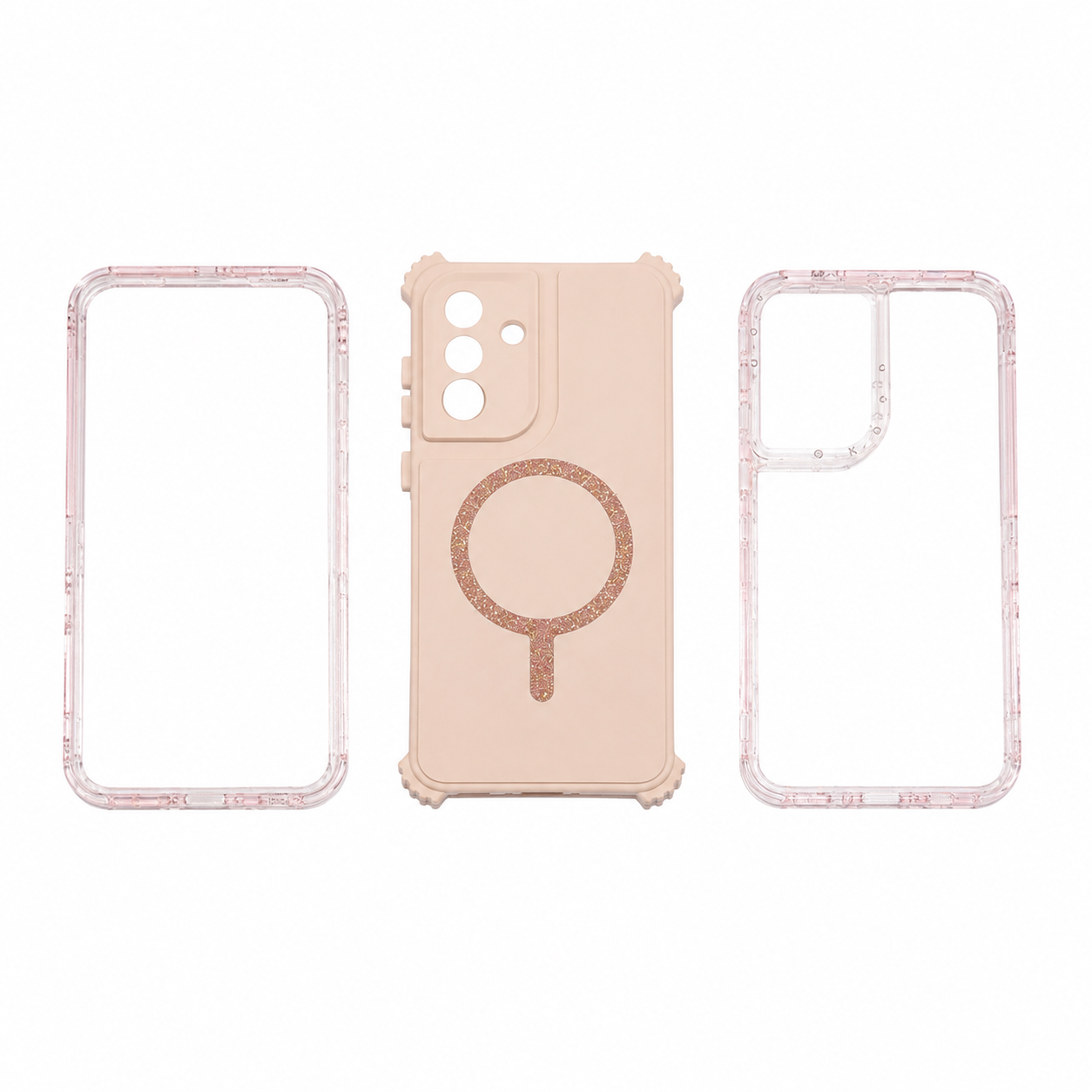 Funda 3 Piezas Slider Magnética Brillante para Samsung A36-A56