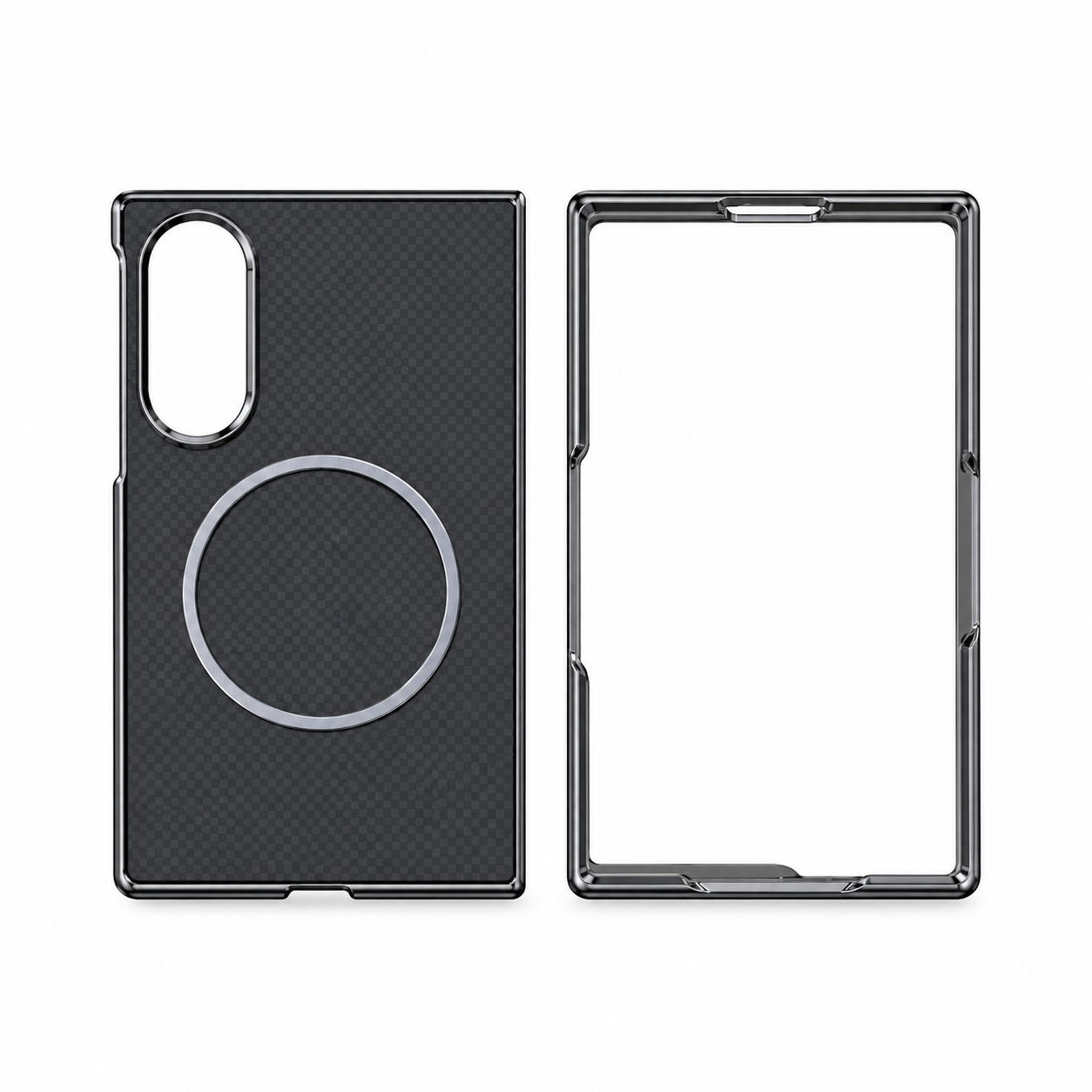 Funda Rígida Fibra de Carbono Magnética Samsung Fold 8