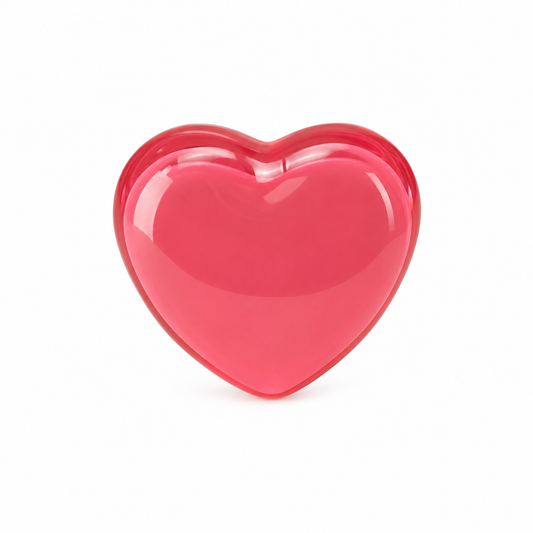 PopSocket Corazón 3D Crystal Jelly Soporte para Celular