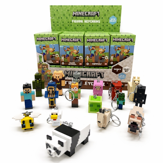 Caja Sorpresa Minecraft – Llavero Figura Coleccionable Escala 1:1