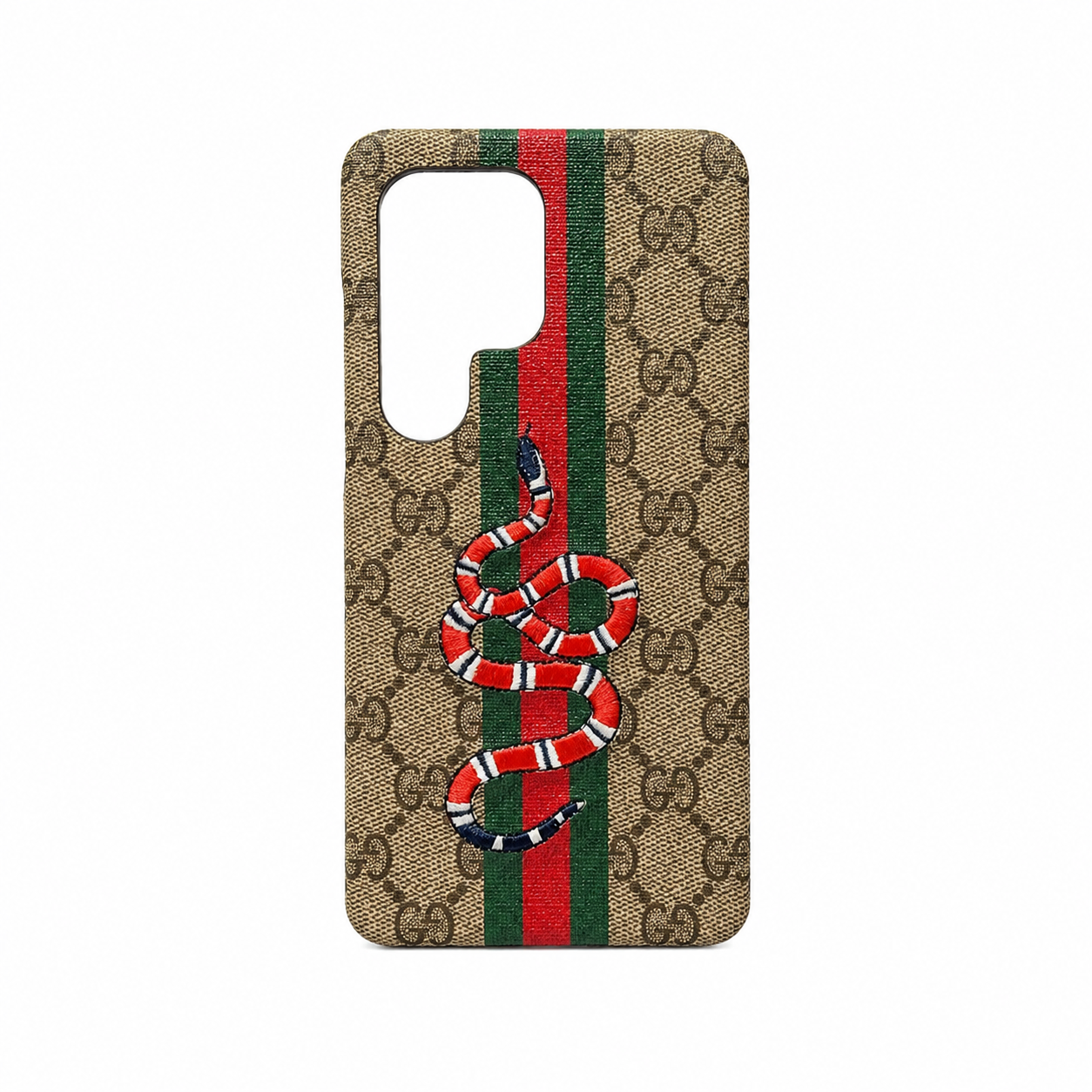 Funda Monograma Luxury Serpiente Bordada Samsung S25 Ultra