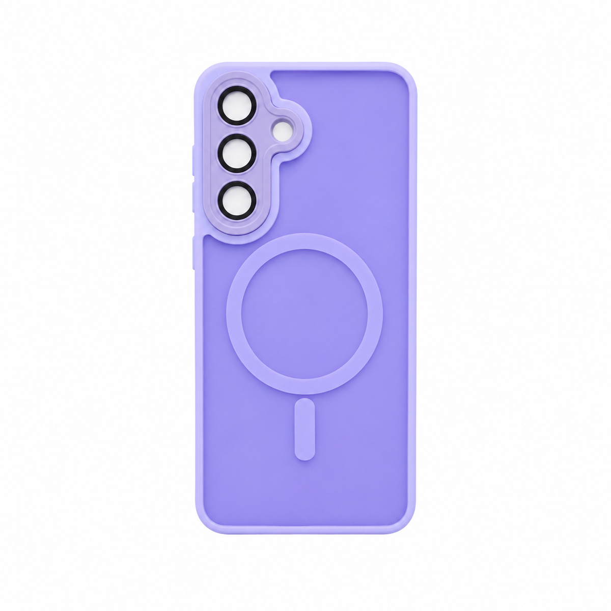 Funda Silicona Magnética Anillos Cámara Samsung S26 Plus