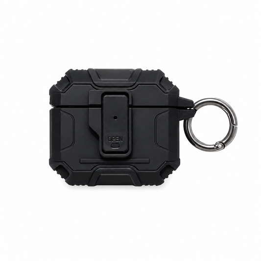 Funda Rugged Táctica con Carabiner para AirPods 4