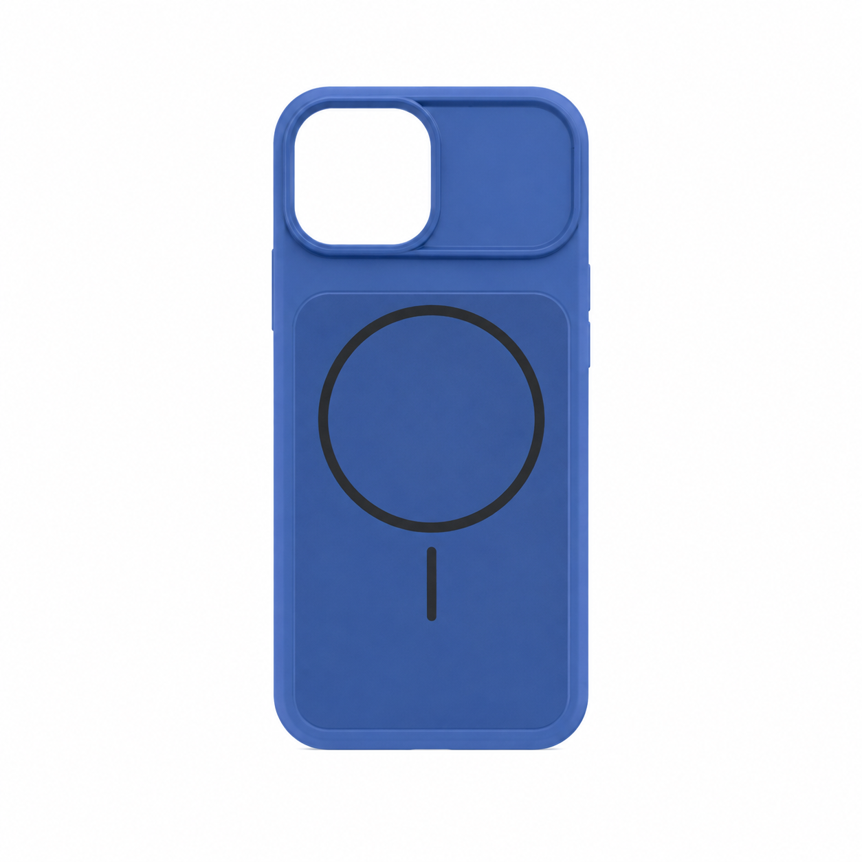 Funda MagSafe Slider Cámara Silicona para iPhone 13 14 15