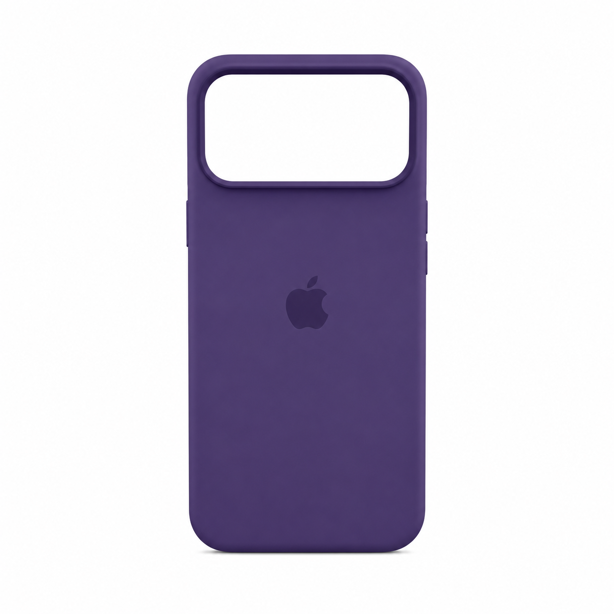 Funda Silicona Lisa Logo Apple para iPhone 17 Pro Max