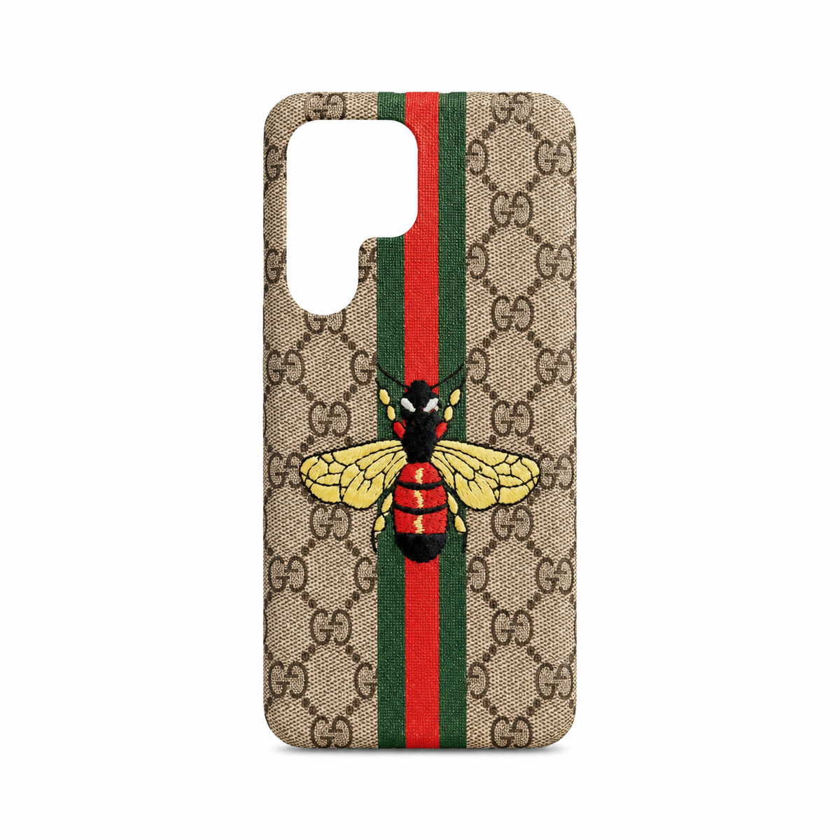 Funda Estilo Lujo Monograma Serpiente para Samsung S23 Ultra