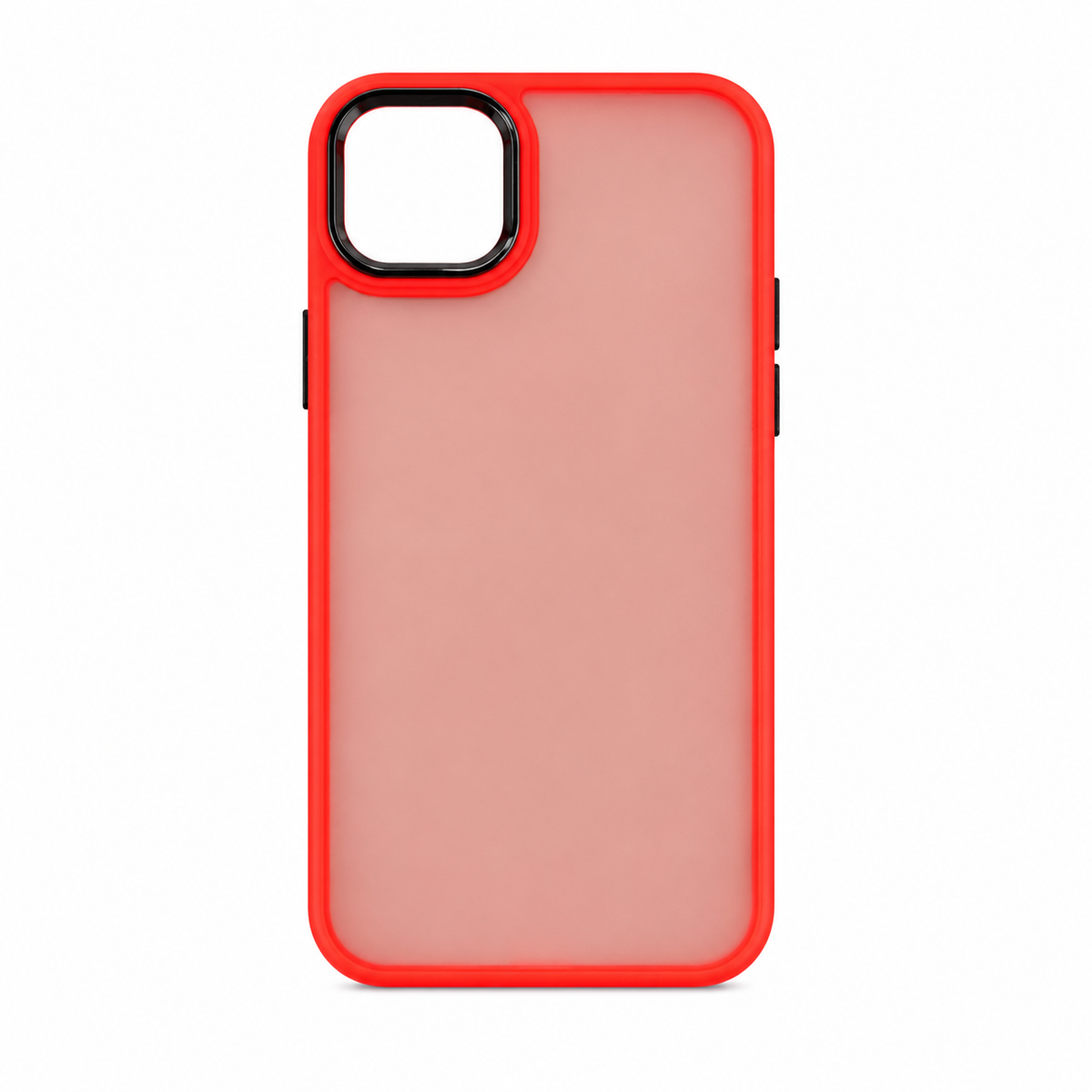 Funda Esmerilada Marco Metálico para iPhone 14+ - 15+
