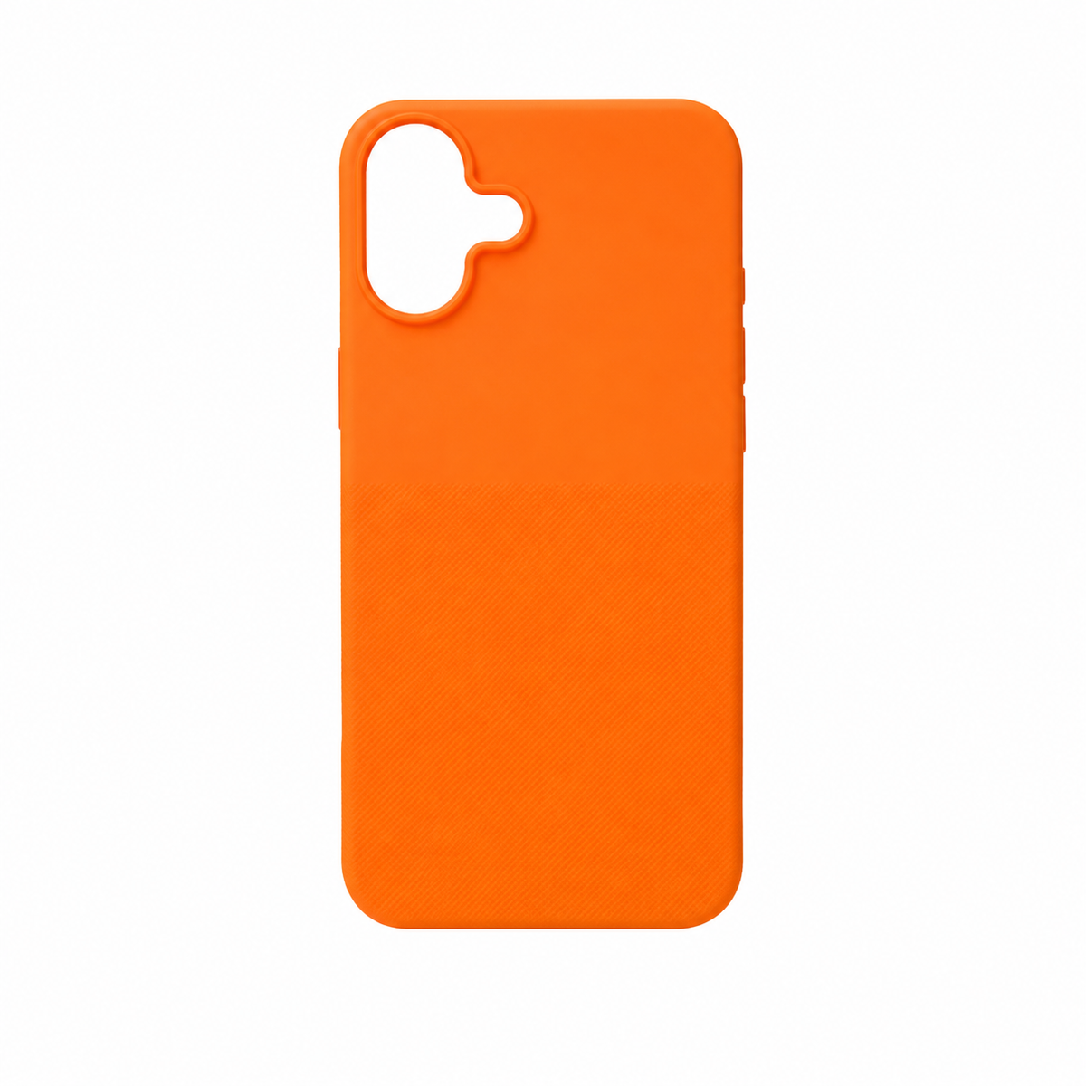 Funda Dual Textura Canvas Silicona Mate para iPhone 17