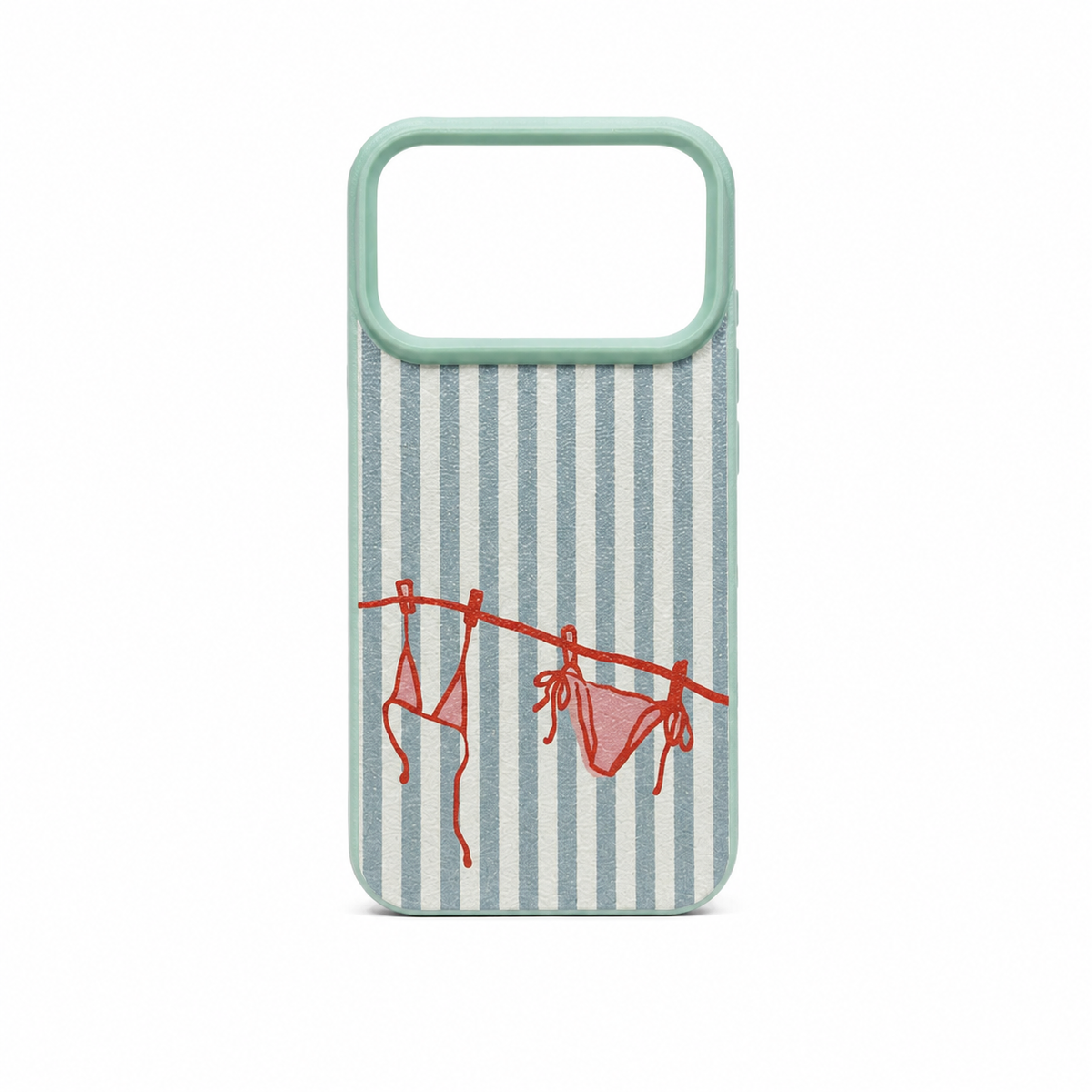 Funda Bikini Tendedero Rayas Bumper para iPhone 17 Pro