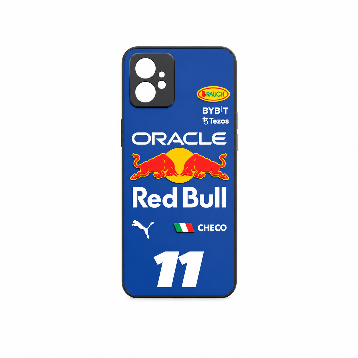 Funda Checo Pérez #11 Red Bull F1 para Moto G32
