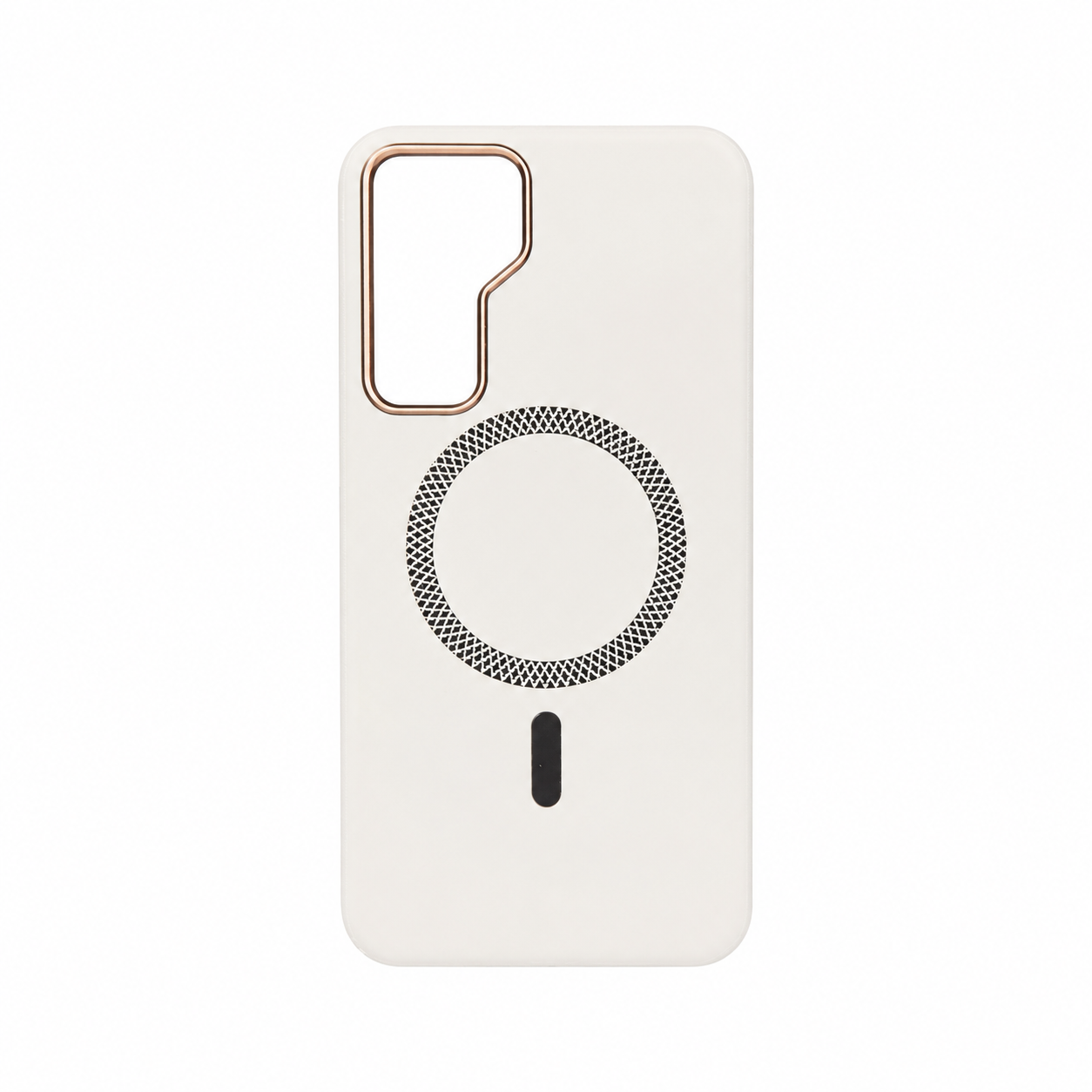 Funda Silicona Magnética Marco Metálico para Samsung A36 - A56