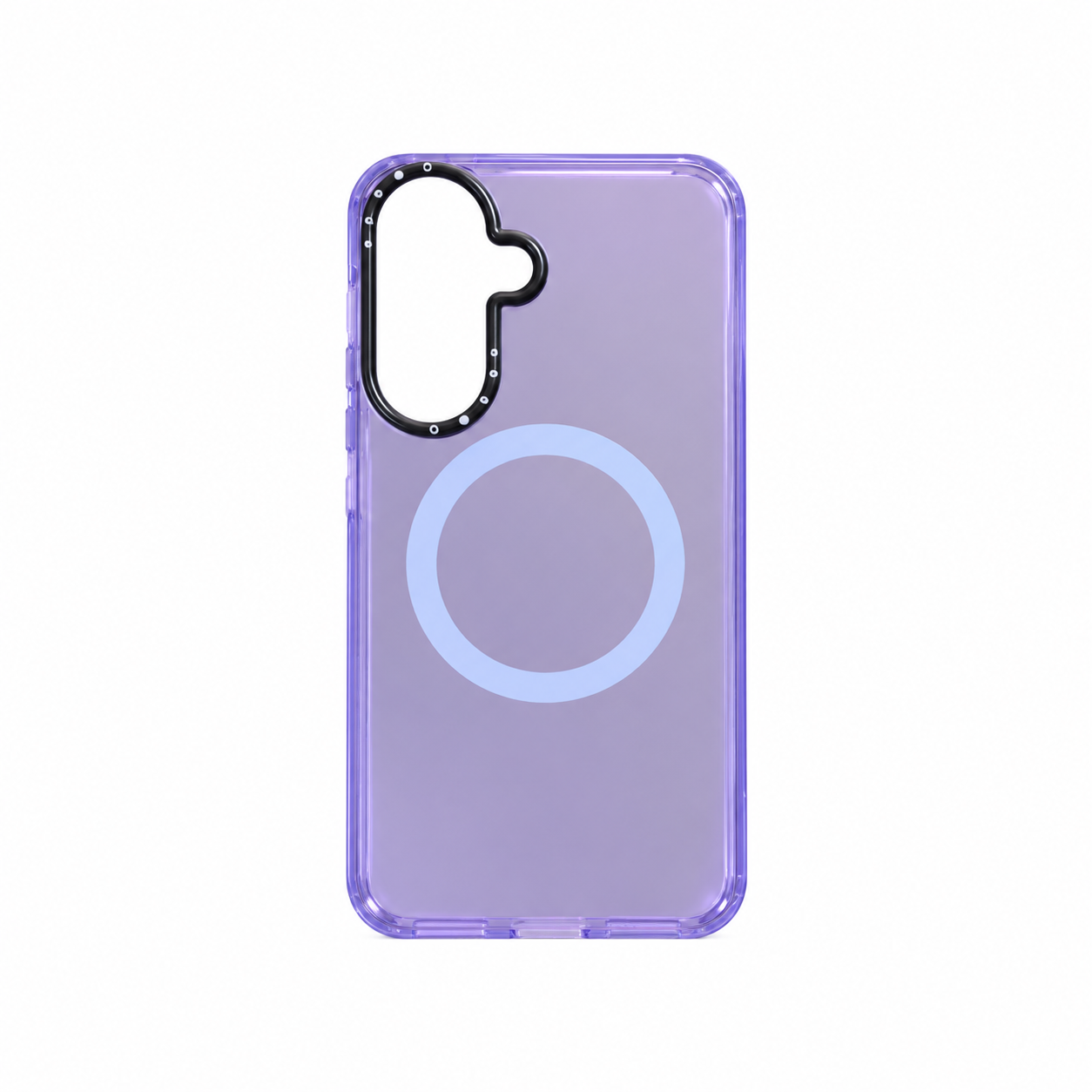 Funda Crystal Magnética Marco Metálico para Samsung A57