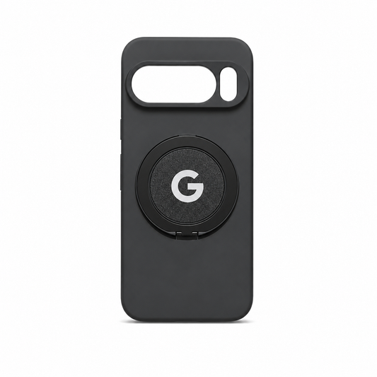 Funda Silicona Ring Grip Logo G para Google Pixel 10 Pro