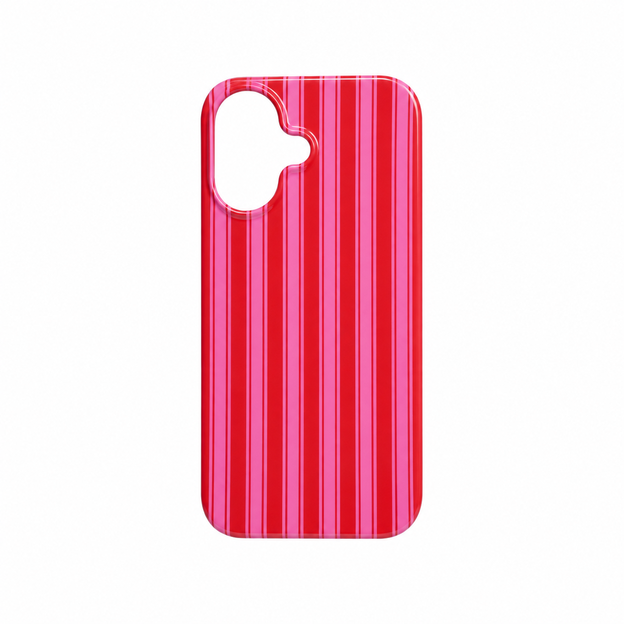 Funda Glossy Rayas Verticales para iPhone 16