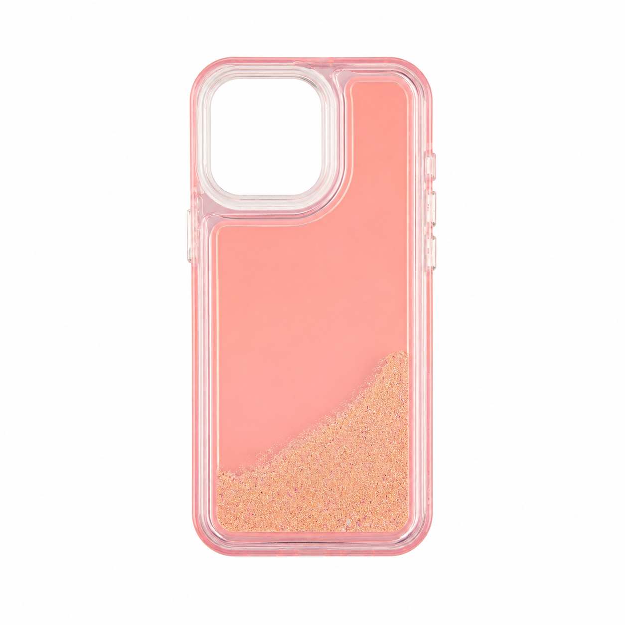 Funda Liquid Glitter Quicksand para iPhone 16 Pro Max