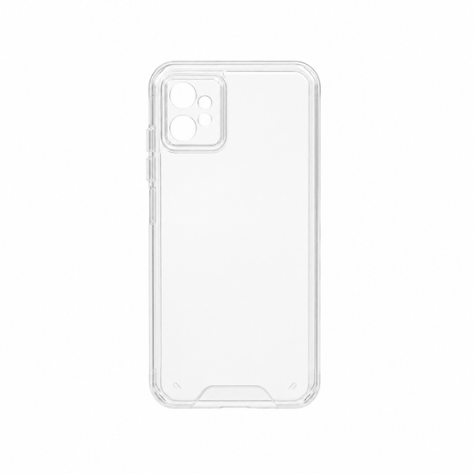 Funda Crystal con Protección de Lentes para Moto G32