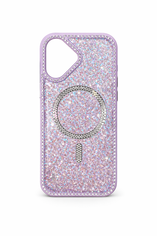 Funda Diamond Glitter MagSafe para iPhone 17