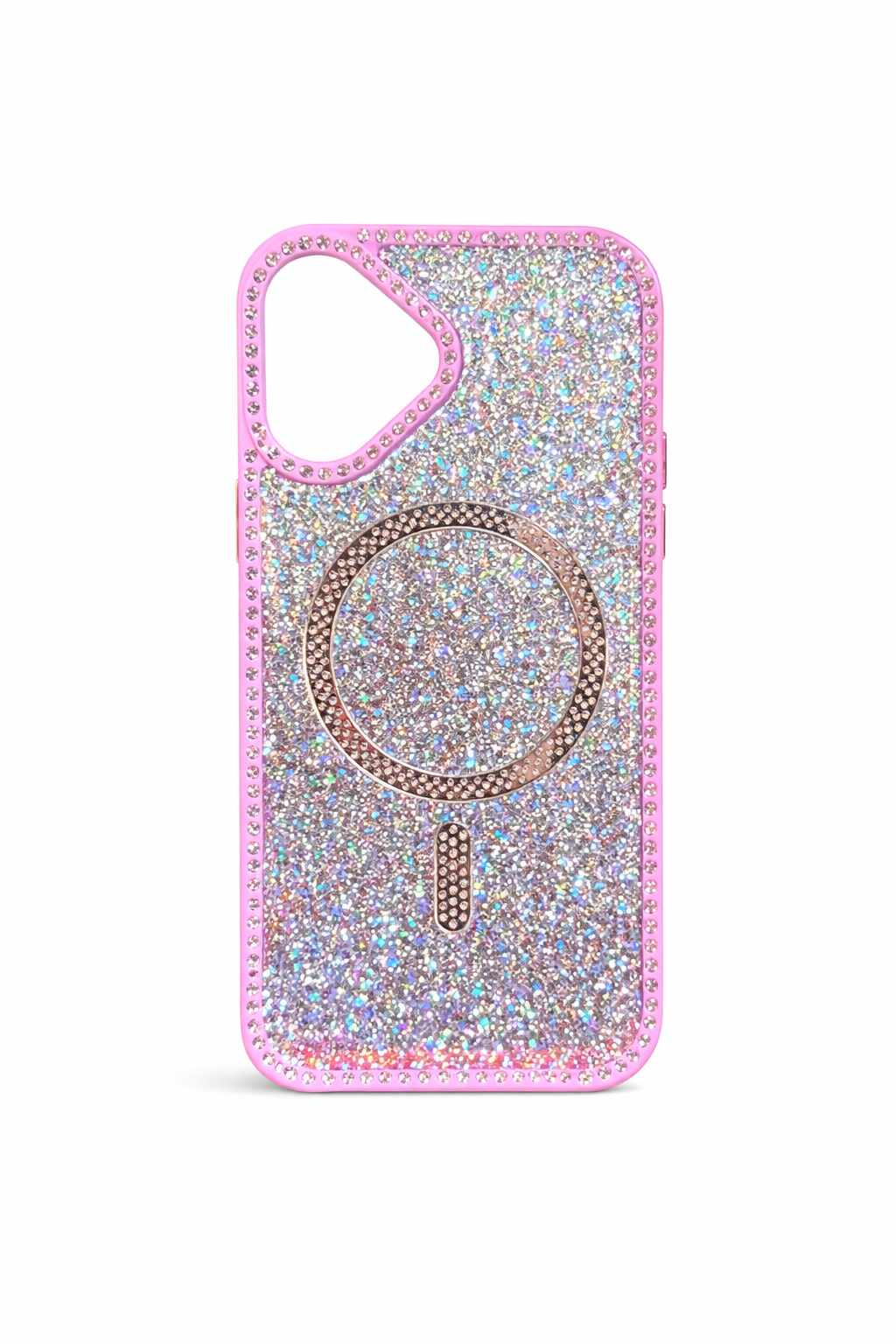Funda Diamond Glitter MagSafe para iPhone 17