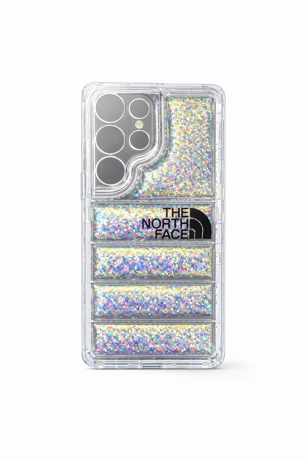 Funda Puffer Glitter Holographic para Samsung Galaxy S25 Ultra