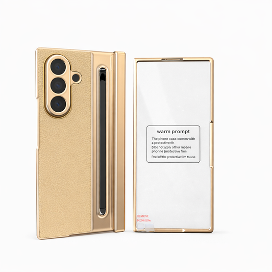 Funda Ejecutiva con Porta S-Pen y Mica Frontal para Galaxy Z Fold 7