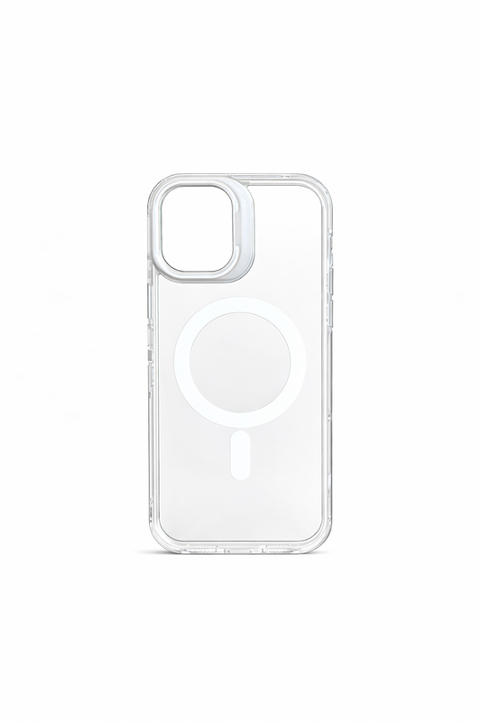 Funda Transparente con Soporte de Cámara para iPhone 16