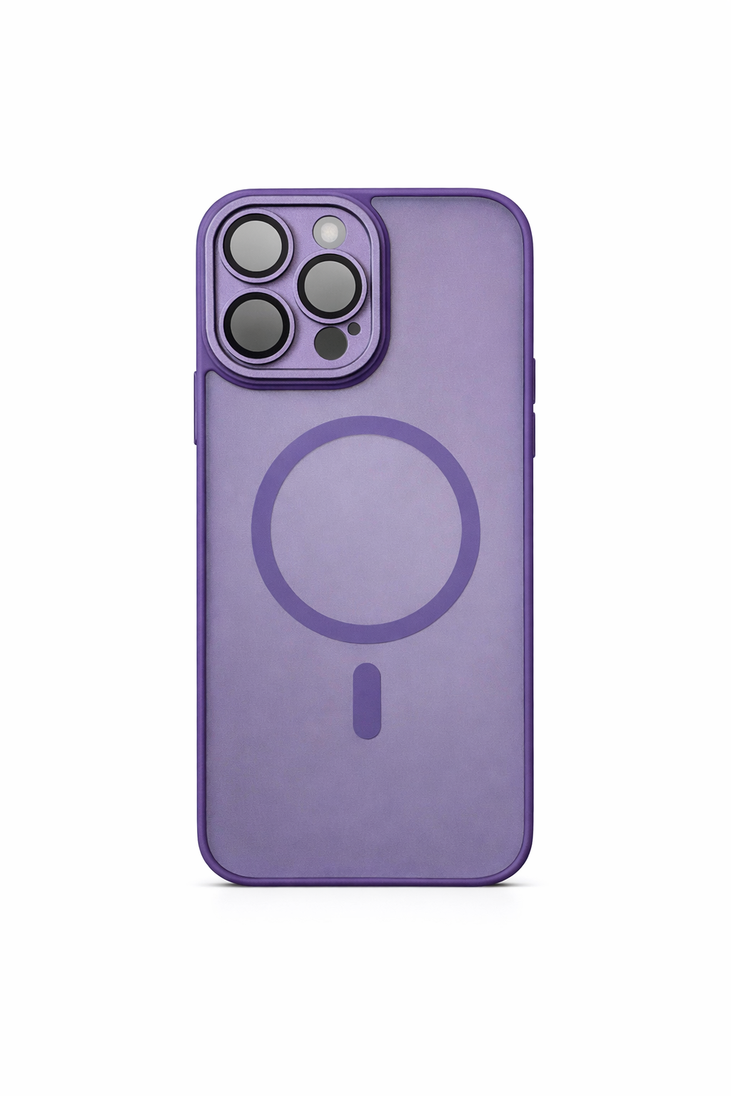 Funda Matte MagSafe con Protector de Cámara para iPhone 16 Pro Max