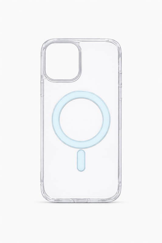 Funda Crystal Clear MagSafe para iPhone 13 / 14 / 15