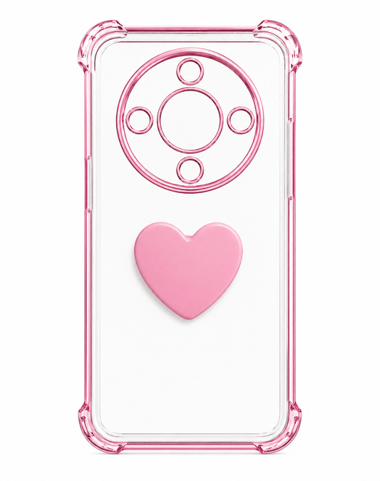 Funda Luxury Coquette con Corazón para Honor Magic 8 Lite