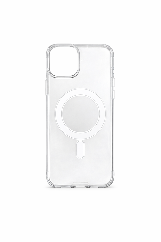 Funda Transparente MagSafe Antigolpes para iPhone 14 Plus / 15 Plus